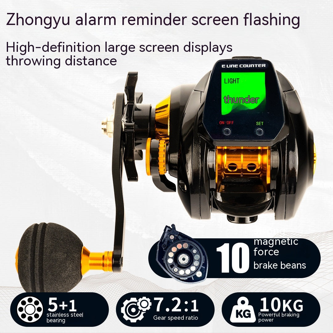 Enhance Your Fishing Experience with Our Waterproof Digital Fishing Reel Counter
